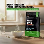 3 - AS-IT-IS Nutrition Pea Protein Isolate, 1.1 lb Unflavoured