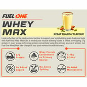 11 - Fuel One Whey Max, 2.2 lb Kesar Thandai