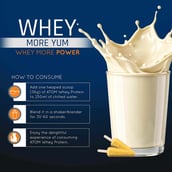 9 - AS-IT-IS Nutrition ATOM Whey Protein with Enzymes, 2.2 lb Mawa Malai