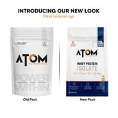 2 - AS-IT-IS Nutrition ATOM 100% Whey Protein Isolate Ultra-Pure,  2.2 lb  Choco Hazel Fusion