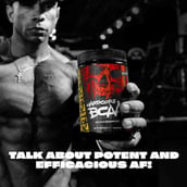 6 - Mutant Hardcore BCAA, 0.859 lb 30 Servings Grape