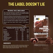 7 - MuscleBlaze High Protein Oats,  400 g  Cocoa Rich Chocolate