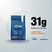 5 - AS-IT-IS Nutrition ATOM NXT Protein - Yeast Protein with DigeZyme, 1.1 lb Irish Chocolate