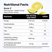 4 - Glutone 1000 & Escor-Z Combo,  Unflavoured, Lime & Lemon  2 Piece(s)/Pack 