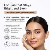 2 - Glutone MD Setria L-Glutathione, for Radiant Glow & Even Skin Tone 30 tablet(s)