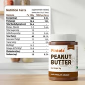3 - Pintola Dark Chocolate Peanut Butter, 1 kg Crunchy