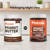 8 - Pintola Dark Chocolate Peanut Butter, 1 kg Crunchy