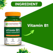 4 - Pure Nutrition Vitamin B1, Unflavoured 120 veggie capsule(s)