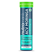 1 - NutraMarck ACV Moringa with Cinnamon Garcinia, 15 tablet(s) Green Apple