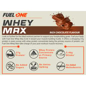 12 - Fuel One Whey Max,  2.2 lb  Rich Chocolate