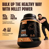5 - BeastLife Anabolic Mass Gainer, 2.2 lb Strawberry Banana
