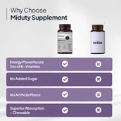 10 - Miduty Methyl B-12 & Folate, 100 chewable tablet(s) Unflavoured