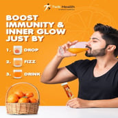 3 - Twik Health Vitamin C + Zinc Effervescent, 20 tablet(s) Orange