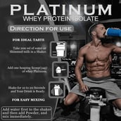 5 - Nakpro Whey Platinum Whey Protein Isolate, 4.4 lb Unflavoured