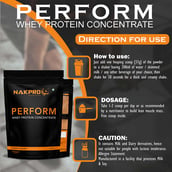 5 - Nakpro Perform Whey Protein Concentrate, 2.2 lb Chocolate