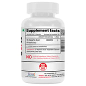 3 - NutriJa D-Aspartic Acid (DAA), 120 capsules Unflavoured