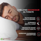 5 - Pure Nutrition Chelated Magnesium Glycinate, Unflavoured 120 tablets