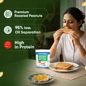 5 - Myfitness by brnd.me Natural Peanut Butter,  1.25 kg  Smooth 