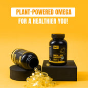 5 - BeastLife Omega-3 6 & 9 Flaxseed Oil 1000mg,  60 capsules 