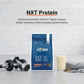 4 - AS-IT-IS Nutrition ATOM NXT Protein - Yeast Protein with DigeZyme,  1.1 lb  Dubai Kunafa 
