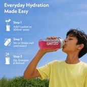 8 - Gritzo Supercharge Hydration Drink Mix,  15 Piece(s)/Pack  Berry Blast