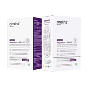 1 - Origins Nutra Magnesium + D3 + K2 for Men,  Unflavoured (Pack of 2)  56 capsules 