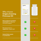 8 - Origins Nutra Evening Primrose Oil 500mg (Pack of 2), 28 softgels