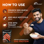 5 - Dr. Morepen Protein Muesli, 1 kg Chocolate