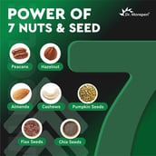 3 - Dr. Morepen 7 Nut & Seed Spread,  Almond Chia Crunch  100 g 