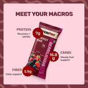 4 - TeinPro Energy Bar,  4 bar(s)  Berrilicious 