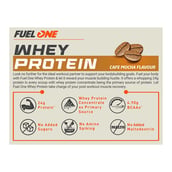 8 - Fuel One Whey Protein Powder, 2.2 lb Cafe Mocha