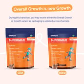 3 - Supermilk Gritzo Growth for Boy 7-12 years, 800 g Double Chocolate
