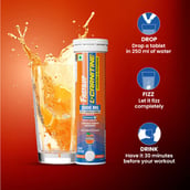 6 - Fast & Up L Carnitine 3000mg Effervescent, 10 tablet(s) Orange (Pack of 2)