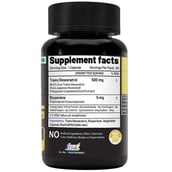 3 - NutriJa Micronized Trans Resveratrol 500mg,  60 capsules 