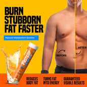 9 - Fast & Up Lean Body with L-Carnitine 2000mg, 20 tablet(s) Orange (Pack of 3)