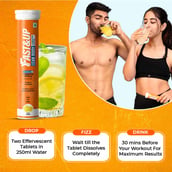 9 - Fast & Up Lean Body with L-Carnitine 2000mg, 20 tablet(s) Lemon (Pack of 3)