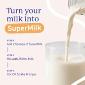 6 - Supermilk Gritzo Growth+ for Boy 7 to 12 years, 10 Piece(s)/Pack Creamy Vanilla