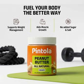 5 - Pintola All Natural Peanut Butter, 0.350 kg Creamy