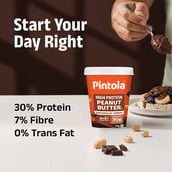 2 - Pintola High Protein Peanut Butter, 0.510 kg Dark Chocolate Crunchy
