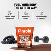 7 - Pintola High Protein Peanut Butter, 0.510 kg Dark Chocolate Crunchy