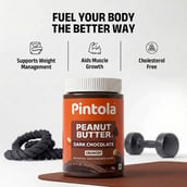 6 - Pintola Dark Chocolate Peanut Butter, 1 kg Crunchy