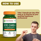 6 - Pure Nutrition Eye Care+,  60 veggie capsule(s) 