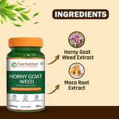4 - Pure Nutrition Horny Goat Weed, 60 veggie capsule(s)