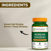 3 - Pure Nutrition Korean Ginseng, 120 veggie capsule(s)