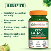 3 - Pure Nutrition Keto FatMelt, 60 veggie capsule(s)
