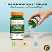 8 - Pure Nutrition Magnesium Citrate, Unflavoured 120 veggie capsule(s)