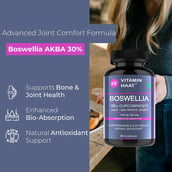4 - Vitaminhaat Boswellia with Curcumin Piperine & Ginger 1110mg, 60 capsules