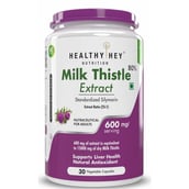 1 - HealthyHey Nutrition Milk Thistle Extract,  30 veggie capsule(s) 