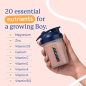 6 - Supermilk Gritzo Growth for Boy 13+ years, 400 g Double Chocolate