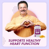 2 - HealthyHey Nutrition Fresh Water Fish Oil, 60 softgels